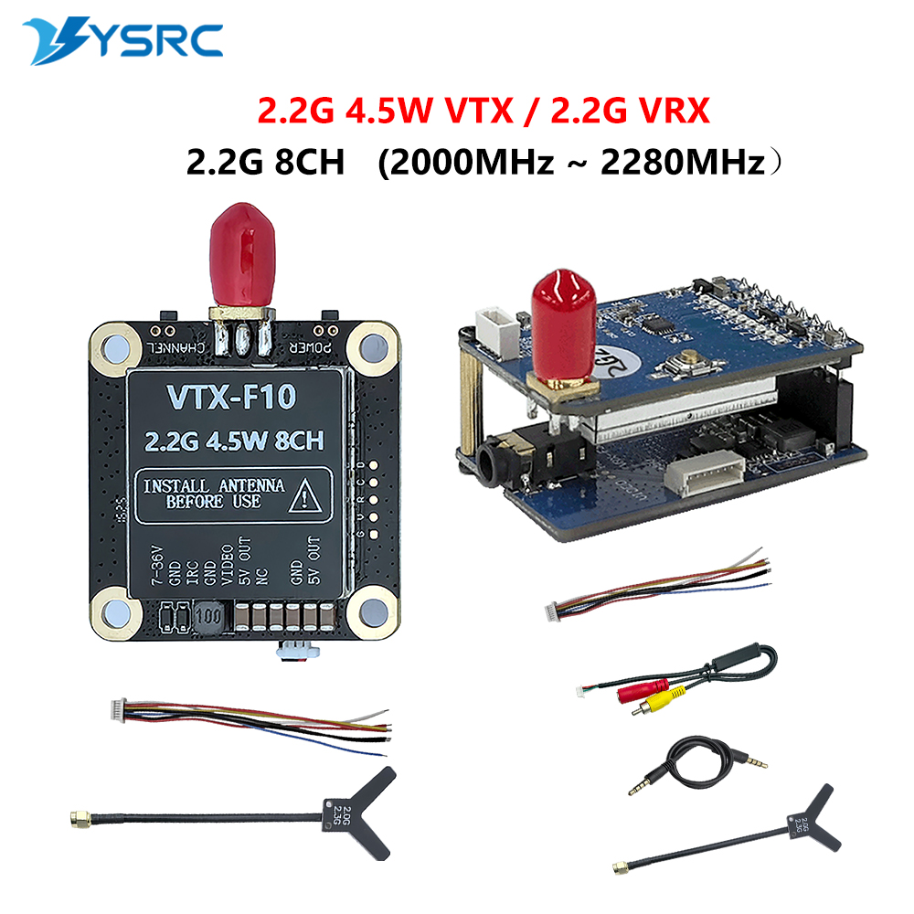 Fpv Drone Transmitter - 2.0-2.2G 4.5W VTX 8CH FPV Video