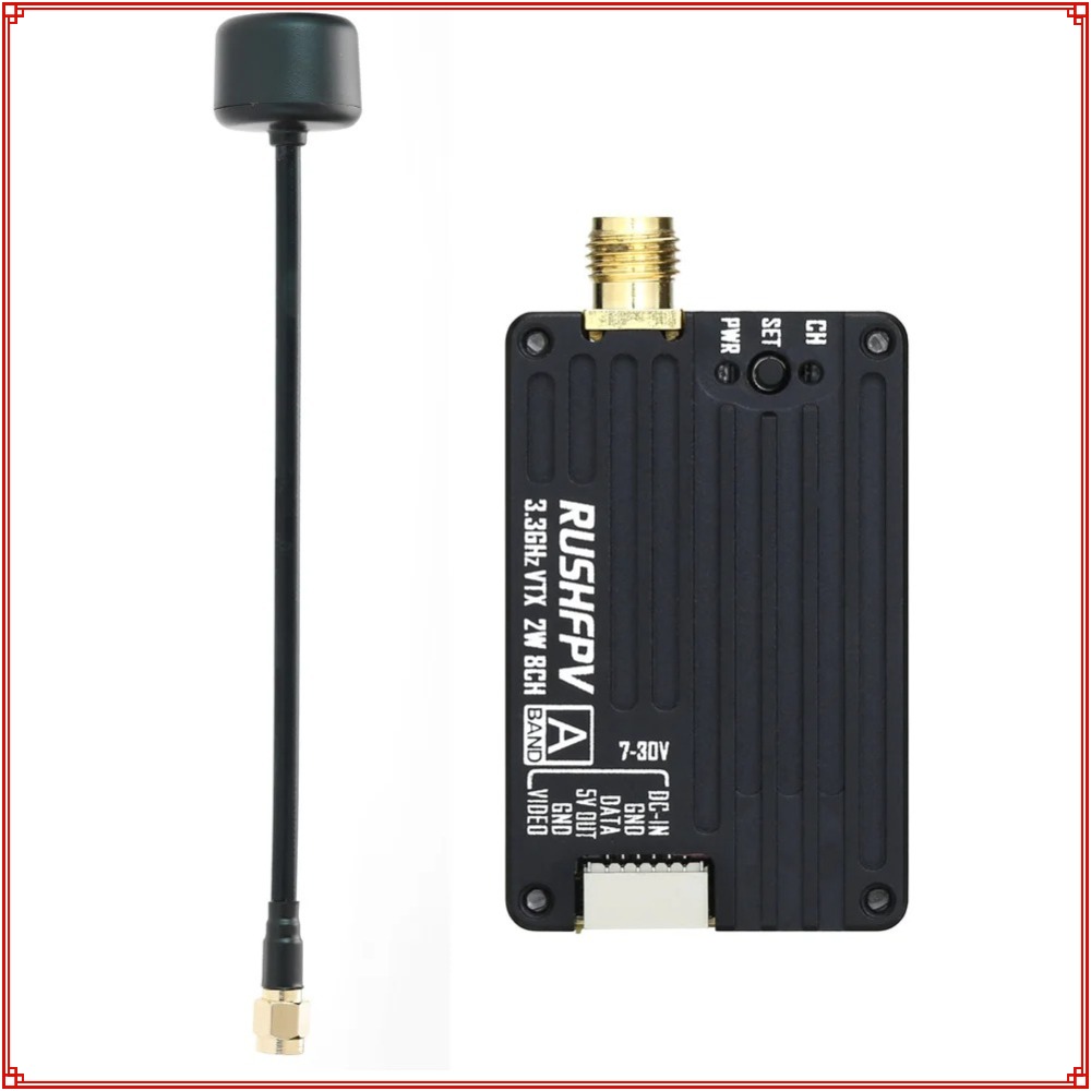 Fpv Drone Transmitter - 2026 New RUSHFPV 3.3G 2W VTX