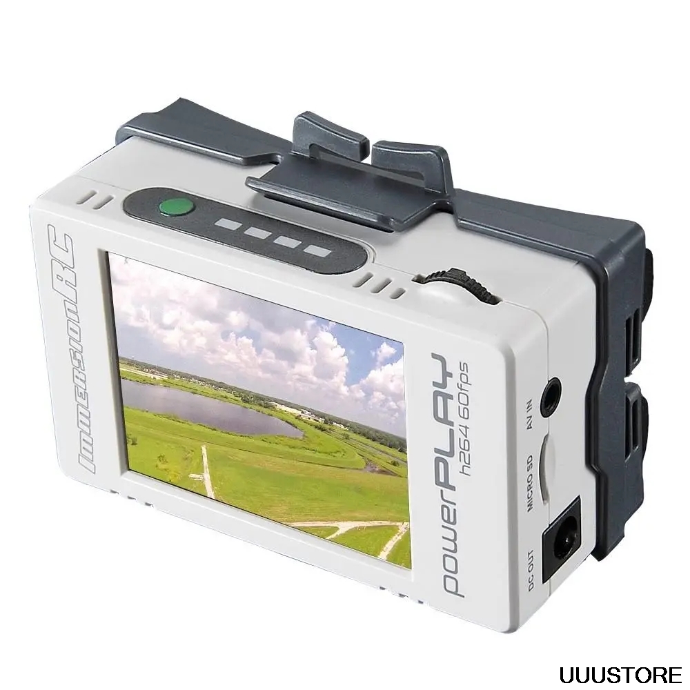 Fpv Drone Goggles - Immersionrc Powerplay Play-fpv H264 60fps Dvr