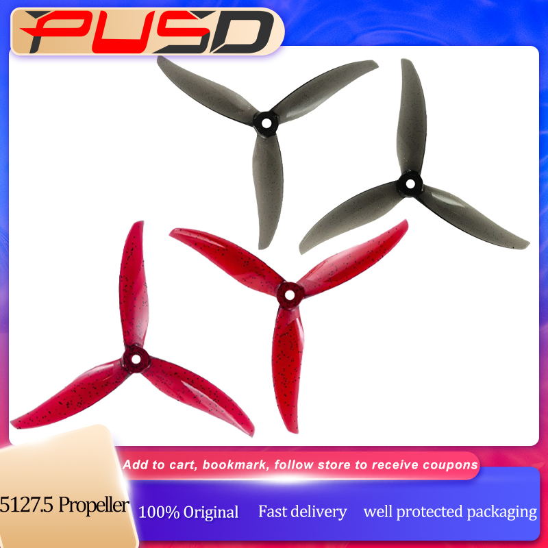 Fpv Drone Motor - Gemfan Proxy 5127.5 10Pairs 10CW+10CCW 3-Blade