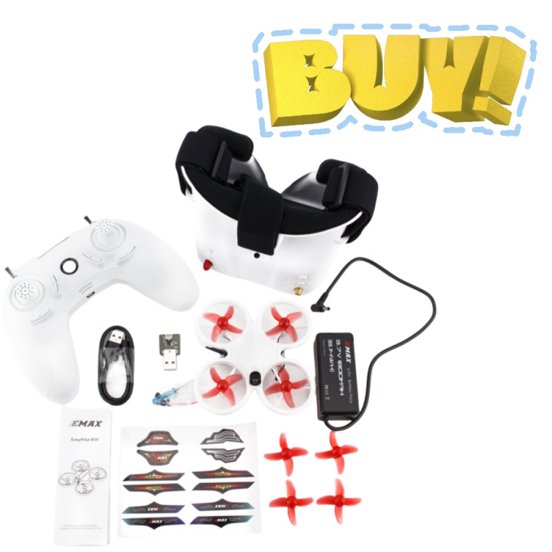 Fpv Drone Goggles - EMAX EZ Pilot 82MM Mini 5.8G