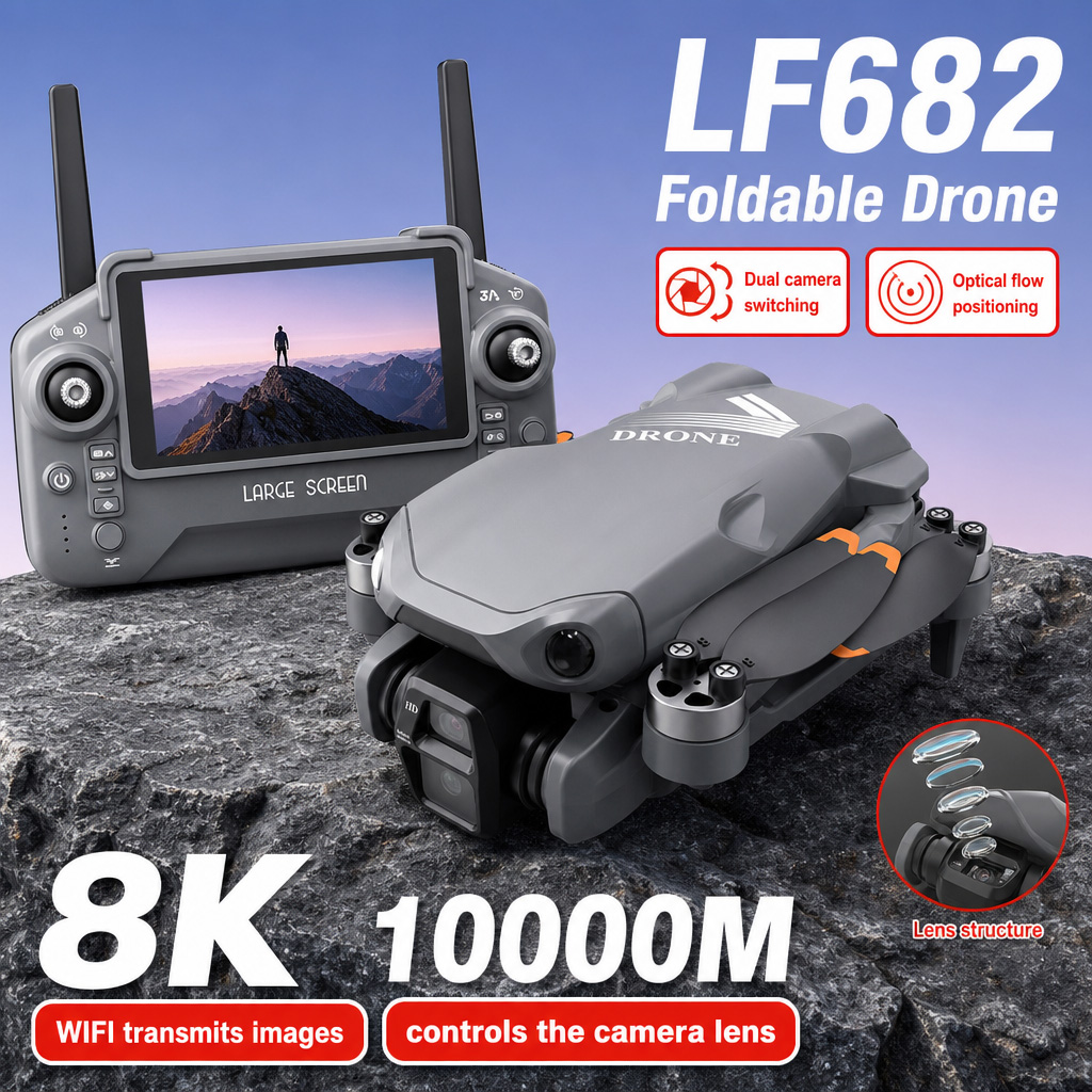 Fpv Drone Charger - Aerial Photo LF682 Drone 8K HD