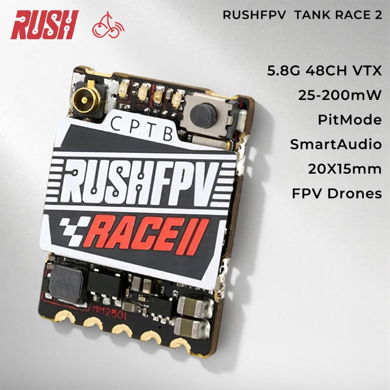 Fpv Drone Vtx - RushFPV 5.8GHz FPV VTX 48CH 25-200mW