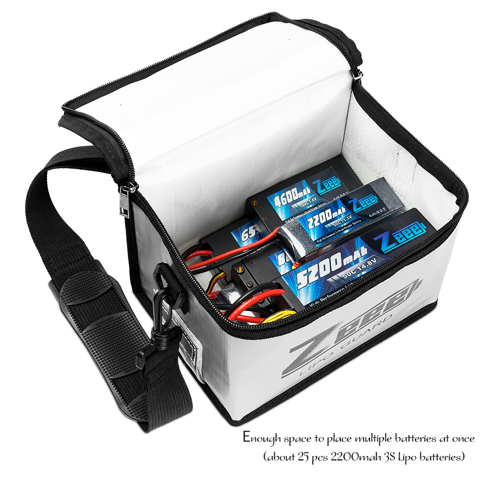 Zeee Lipo Battery Safe Bag 215 - Fpv Drone Bag recension och pris