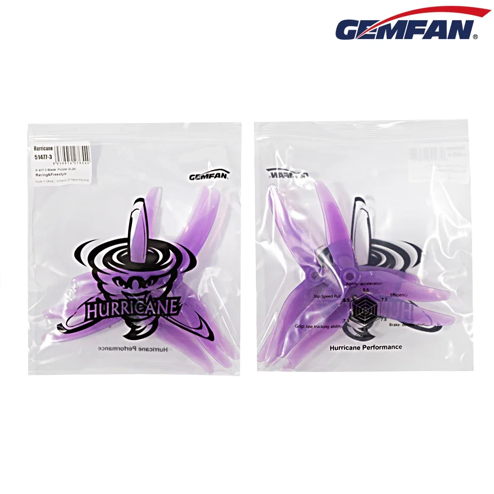 10Pairs (10CW + 10CCW) Gemfan  - Fpv Drone Propeller recension och pris