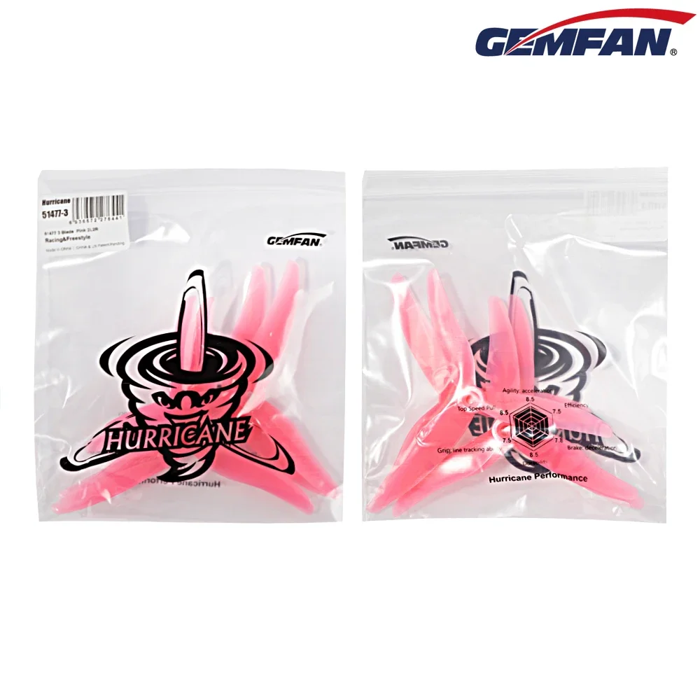 10Pairs (10CW + 10CCW) Gemfan  - Fpv Drone Propeller recension och pris