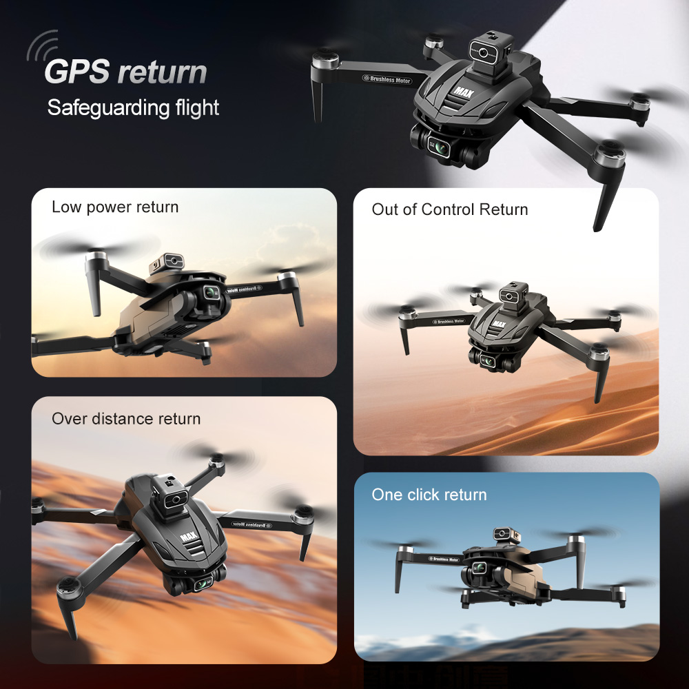 V168 PRO Max GPS Drone 8K Prof - Fpv Drone Charger recension och pris