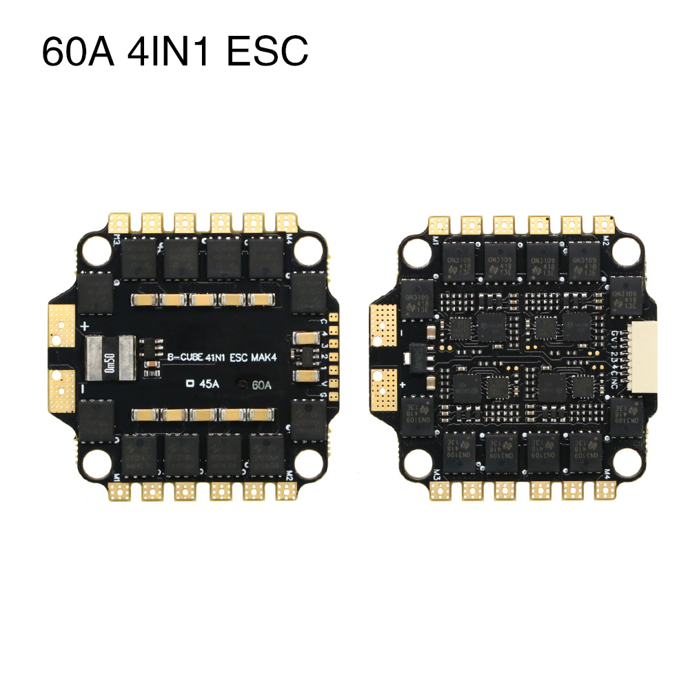 UAngel 4IN1 45A 60A ESC BLHELI - Fpv Drone Esc recension och pris