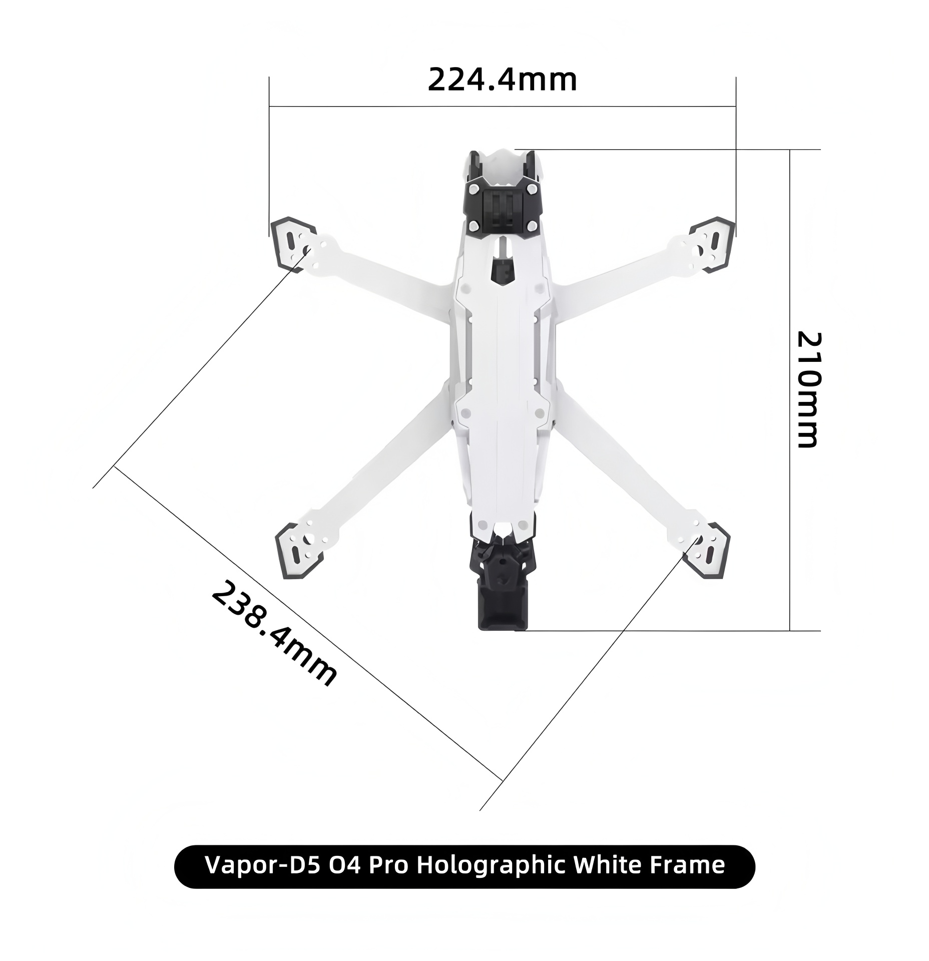 GEPRC Vapor D5/x5/x6 O4 Pro Fr - Fpv Drone Quadcopter recension och pris