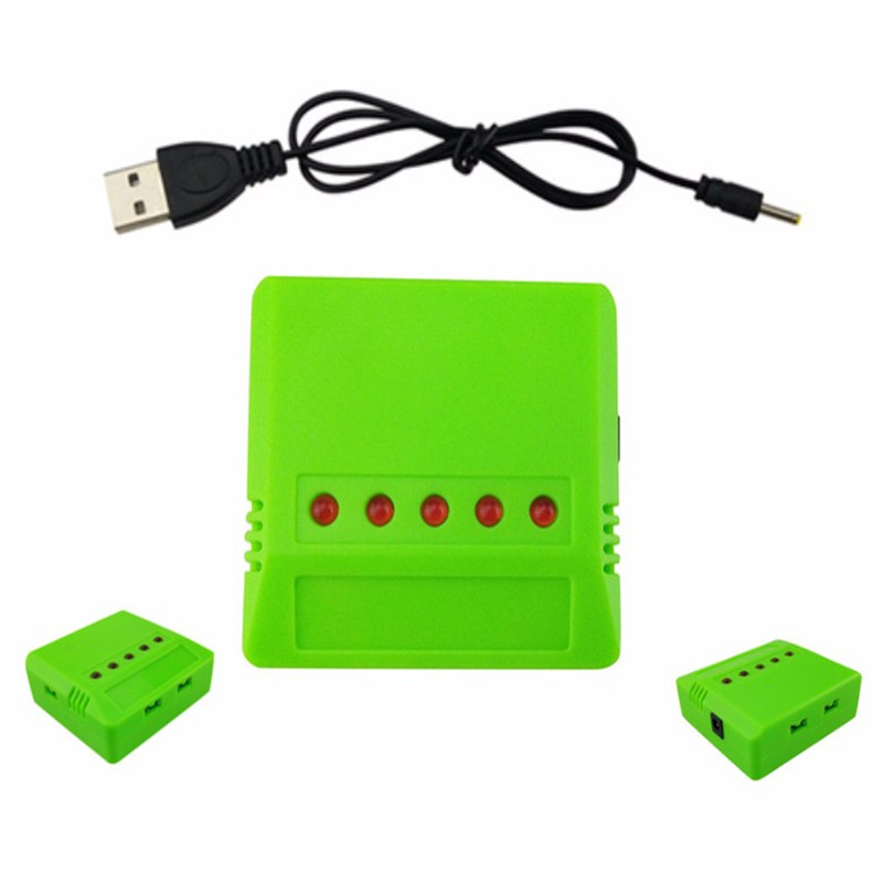 5PCS Cables And 1X 5 In 1 USB  - Fpv Drone Charger recension och pris
