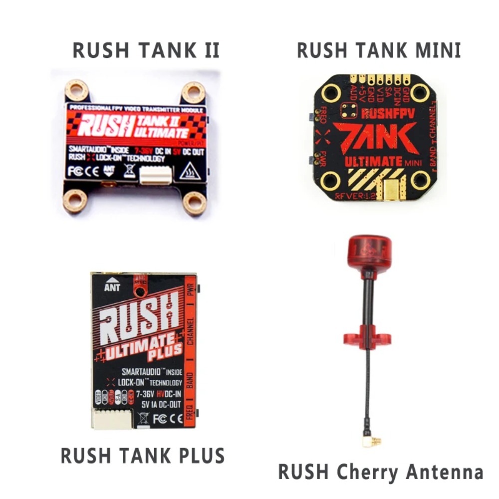RUSH TANK Ultimate II/Mini/ PL - Fpv Drone Frame recension och pris