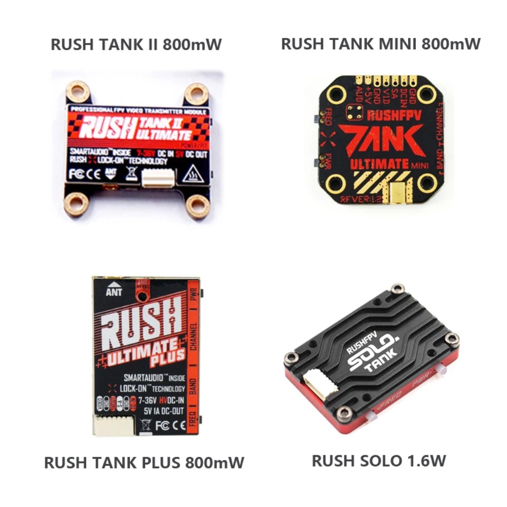 RUSH TANK Ultimate II/Mini/ PL - Fpv Drone Frame recension och pris