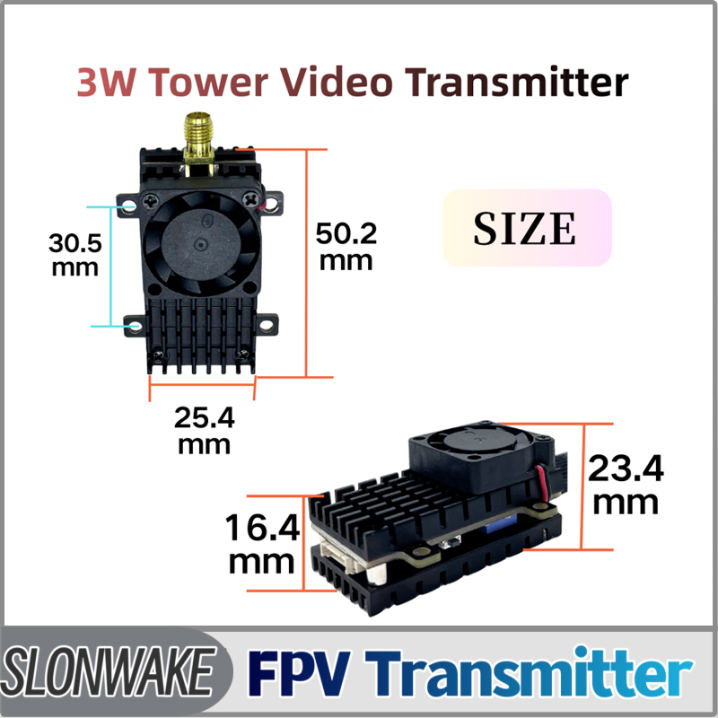 SLONWAKE 5.8G 3000mW Simulatio - Fpv Drone Frame recension och pris