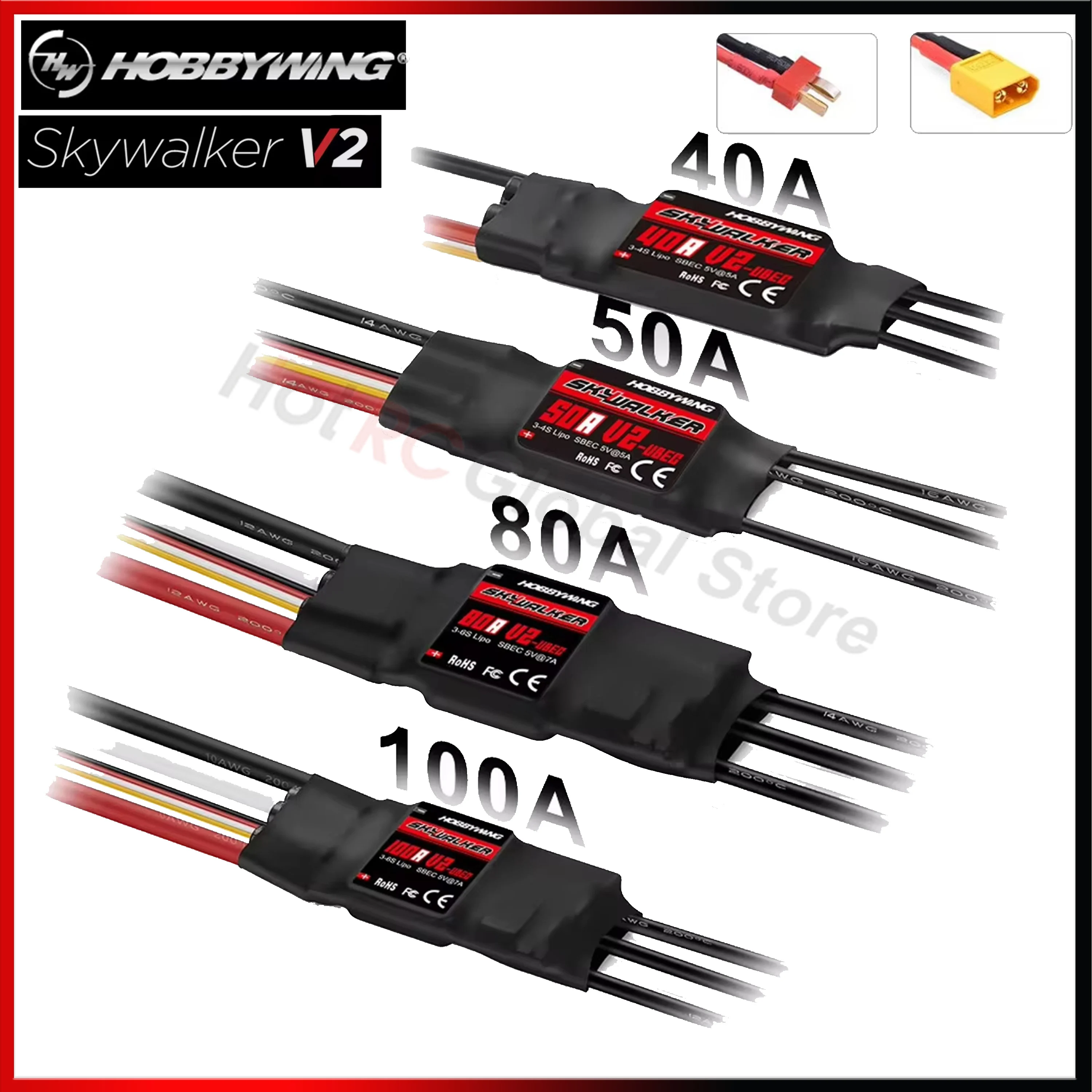 HOBBYWING Skywalker V2 Series  - Fpv Drone Esc recension och pris