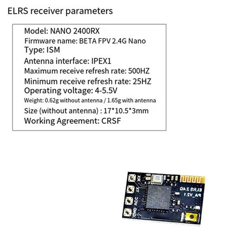 CYGJ-10PCS ELRS 2.4Ghz Receive - Fpv Drone Antenna recension och pris
