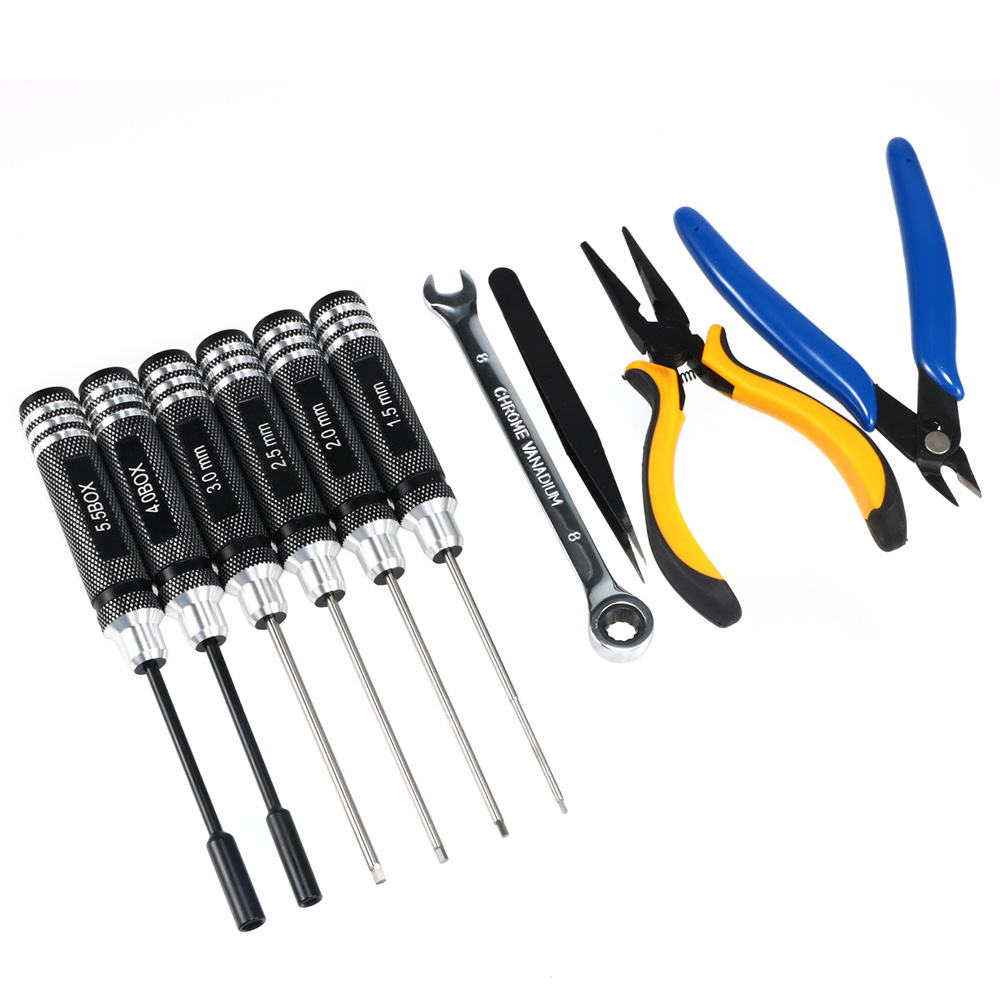 10PCS 10in1 FPV Drone RC Tool  - Fpv Drone Tool Kit recension och pris